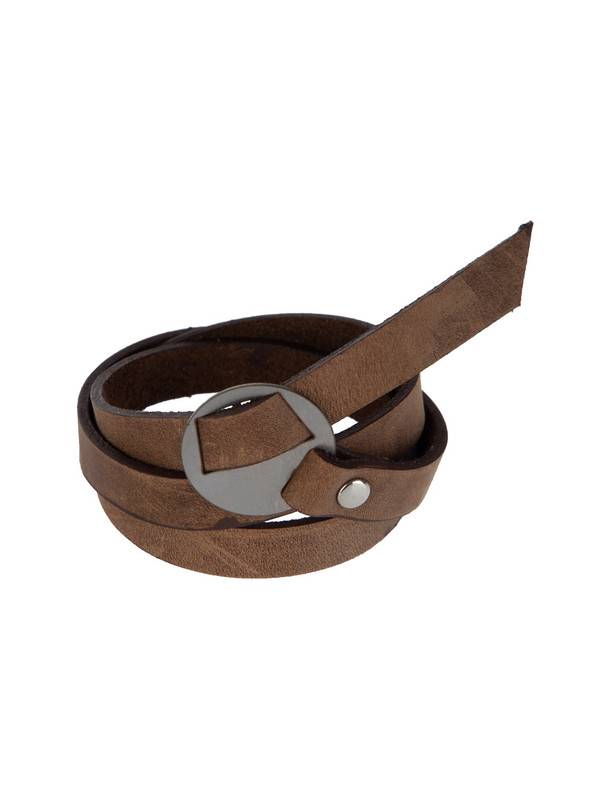 دستبند چرم زنانه - چرم لانکا تک سایز