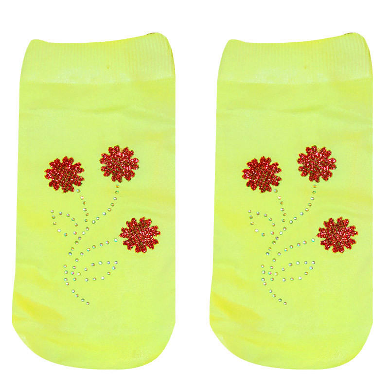 جوراب زنانه مدل Flower کد Za1