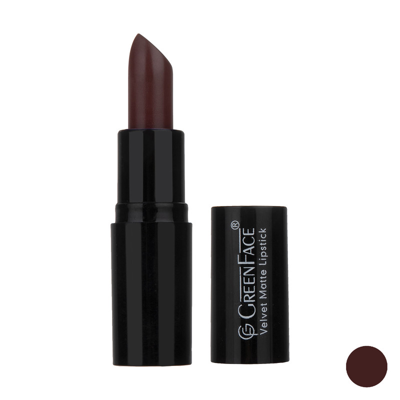 رژلب جامد گرین فیس سری Velvet Matte شماره 02