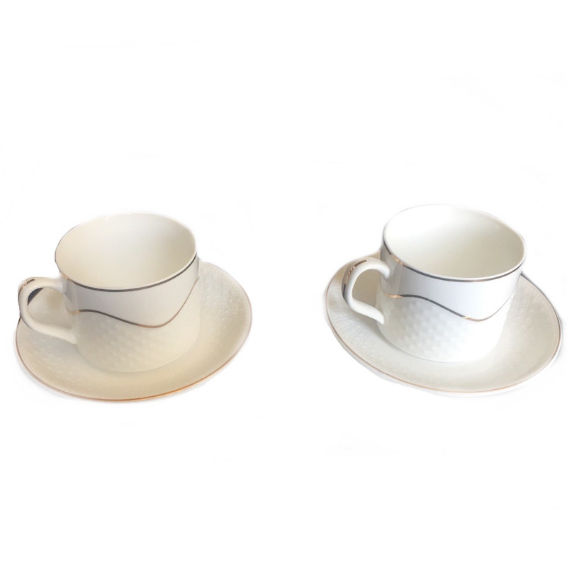 ست چای خوری 4 پارچه خانه سفید کد 01