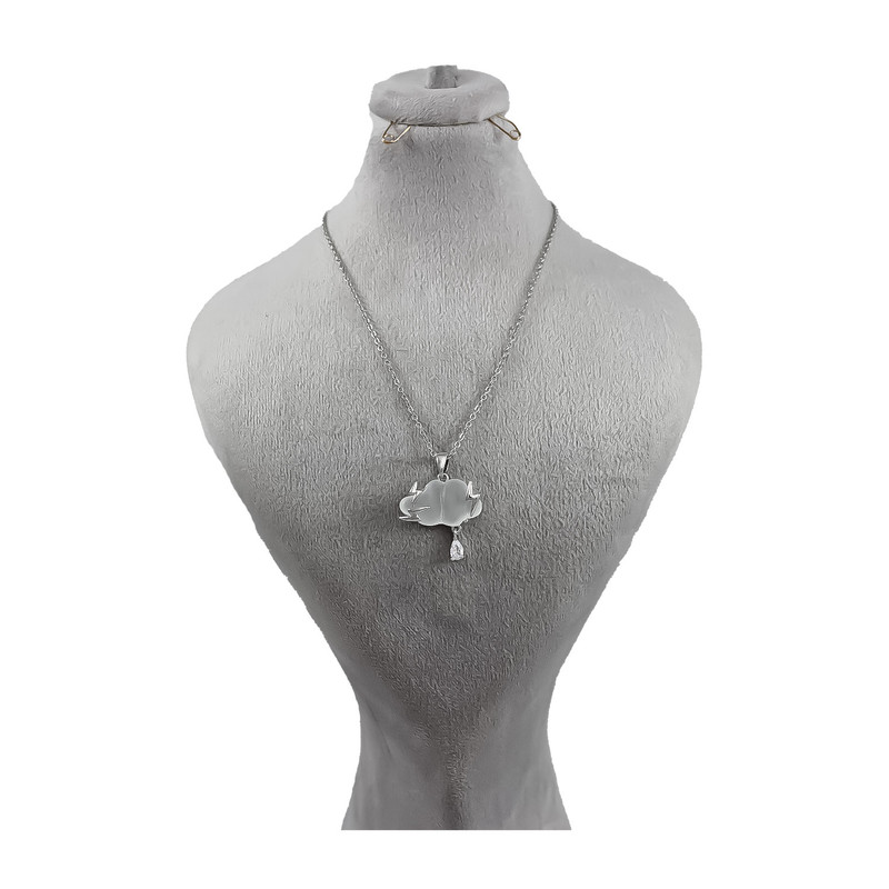 خرید و قیمت گردنبند زنانه طرح ابر