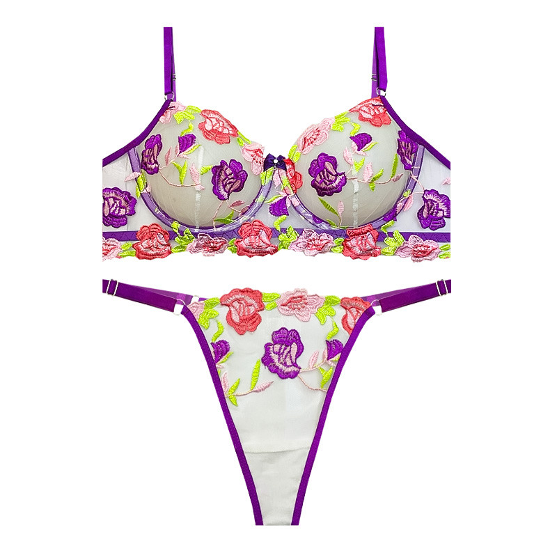 ست شورت و سوتین زنانه مدل توری کد 9206