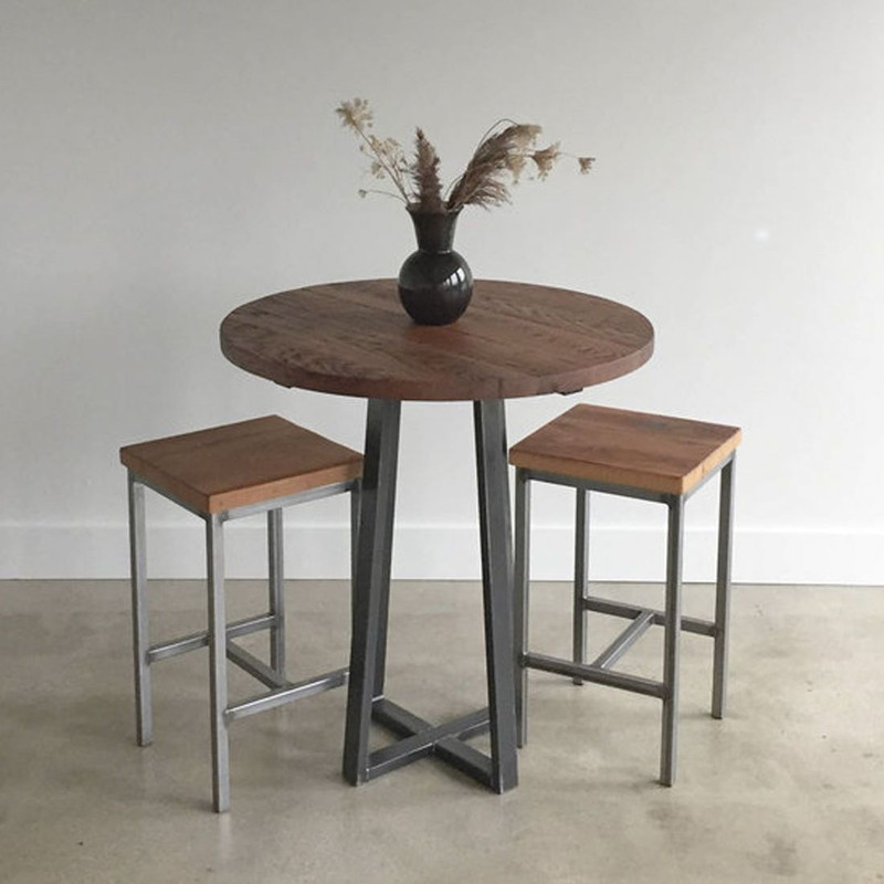 خرید و قیمت میز و صندلی ناهار خوری دونفره مدل اشکس بیسترو