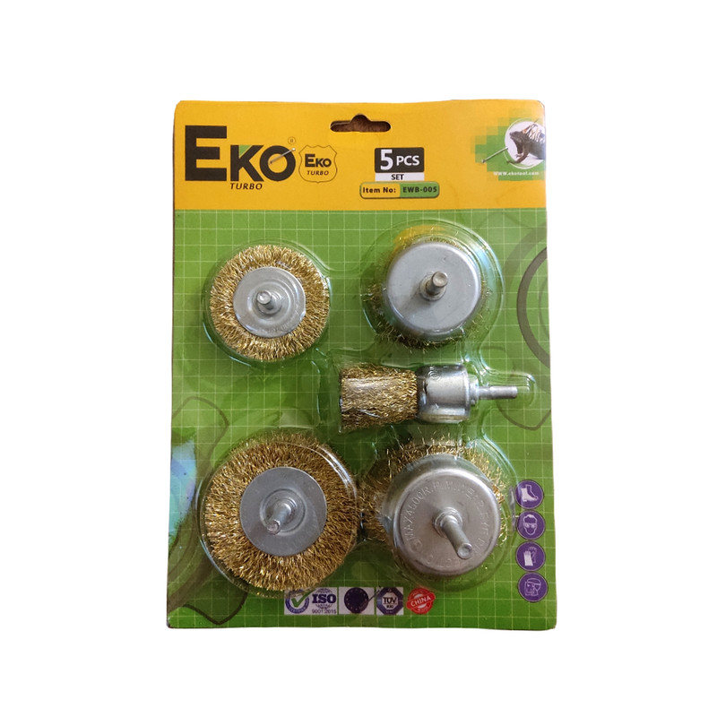 خرید و قیمت فرچه سیمی اکو مدل EWB-005 مجموعه 5 عددی