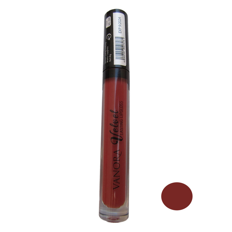 رژ لب مایع وانورا مدل VELVET 006