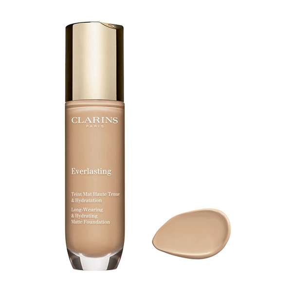 خرید و قیمت کرم پودر کلارنس مدل Everlasting Matte شماره 108Wحجم 30 میلی لیتر