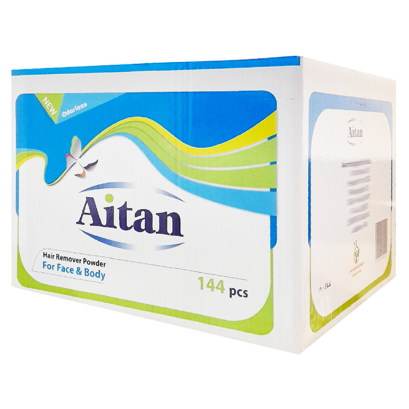 خرید و قیمت پودر موبر آیتن مدل Odorless وزن 50 گرم مجموعه 144 عددی