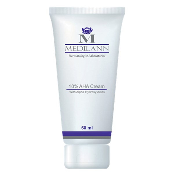 کرم لایه بردار پوست مدیلن مدل 10% AHA حجم 50 میلی لیتر