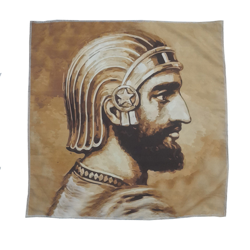 دستمال سر و گردن مدل باندانا کد کوروش کبیر