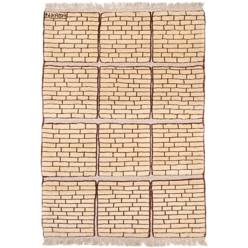 خرید و قیمت گبه گلیم دستبافت ذرع و نیم نرمین کسا کد 701058