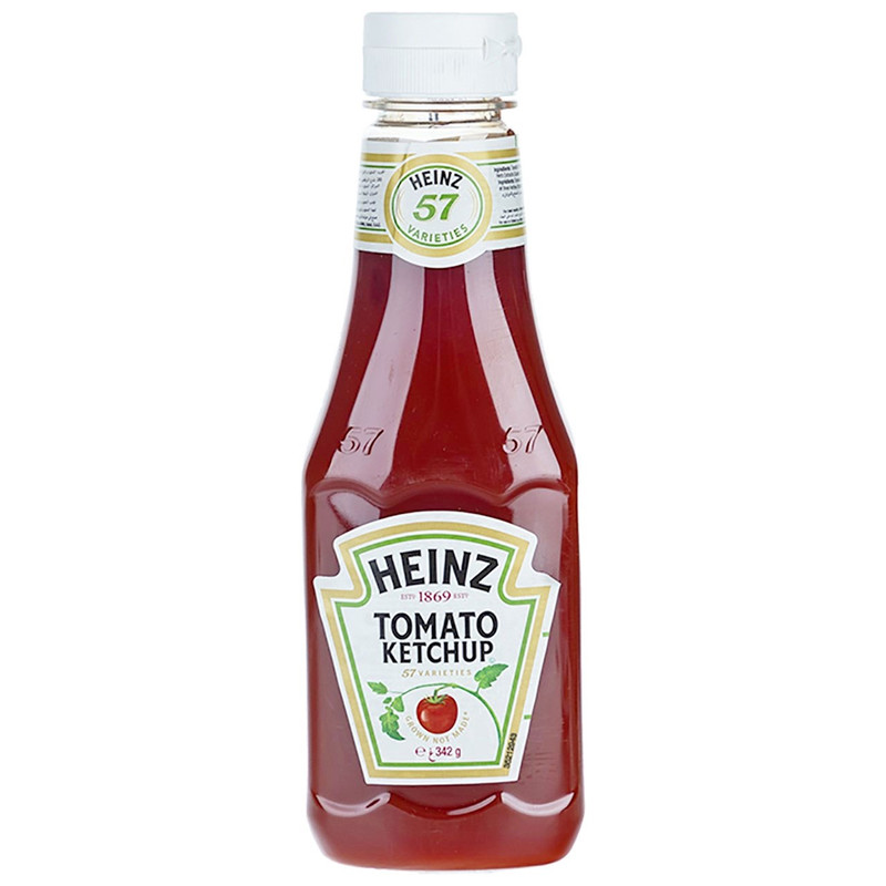 خرید و قیمت سس گوجه فرنگی هاینز مقدار 342 گرم