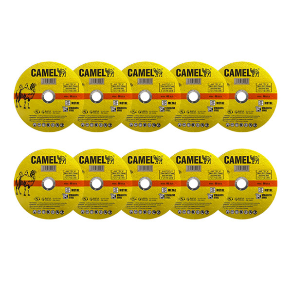 صفحه برش استیل کمل مدل 115MM بسته 10 عددی