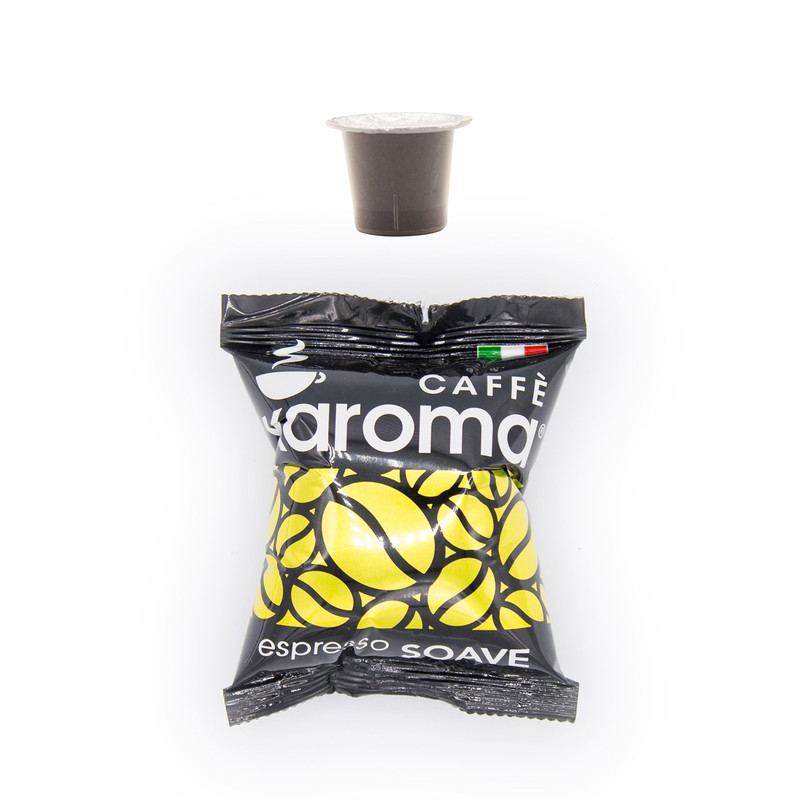 خرید و قیمت کپسول قهوه اسپرسو کاروما مدل Soave بسته سی عددی