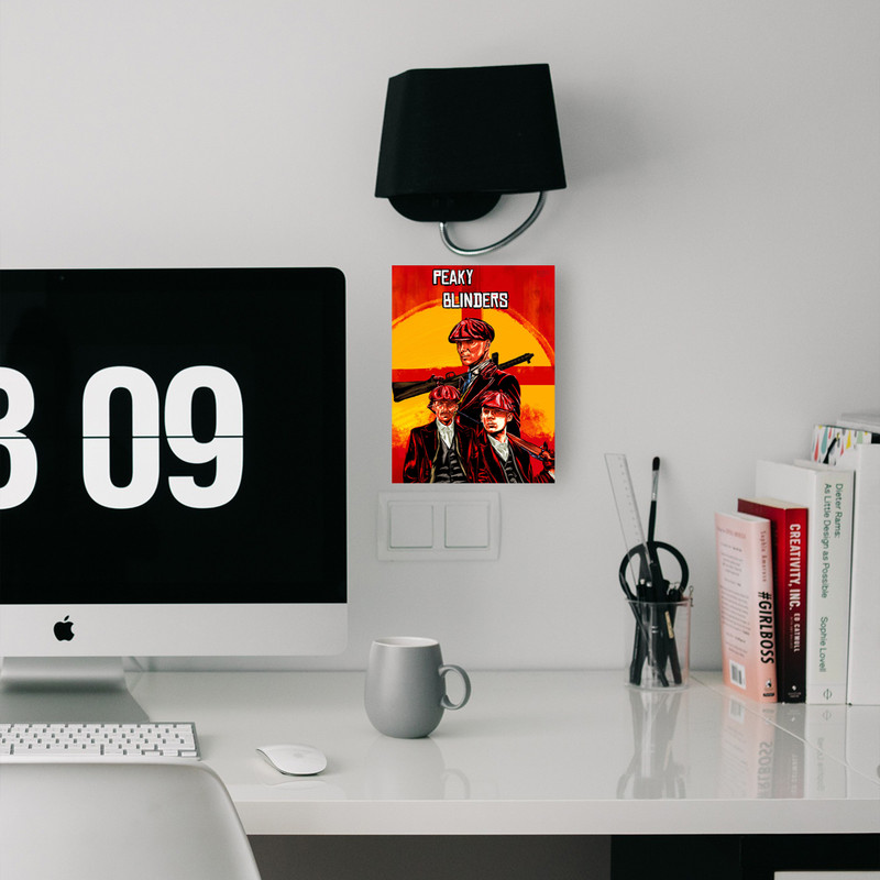 تابلو شاسی لولو مدل برادرای سریال PEAKY BLINDERS کد B24