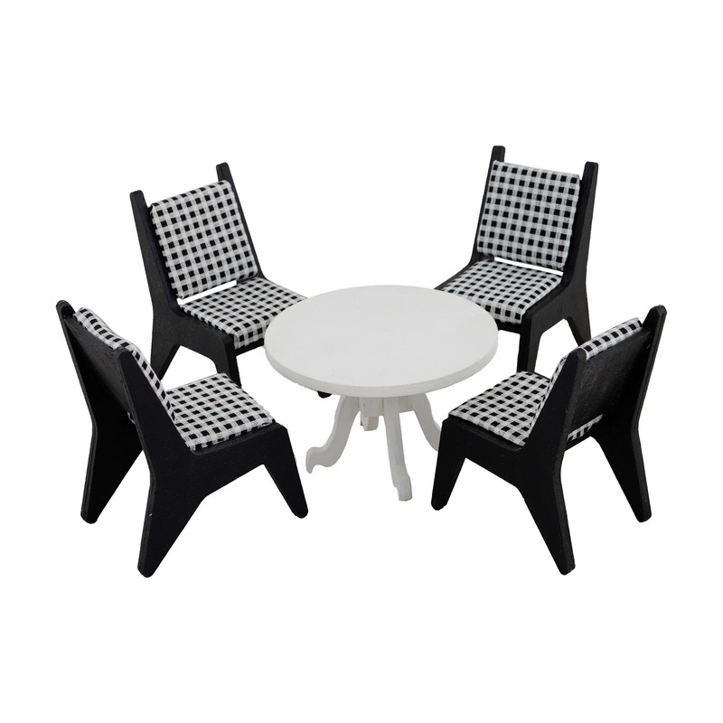 ست اسباب بازی مدل میز غذا خوری مجموعه 5 عددی