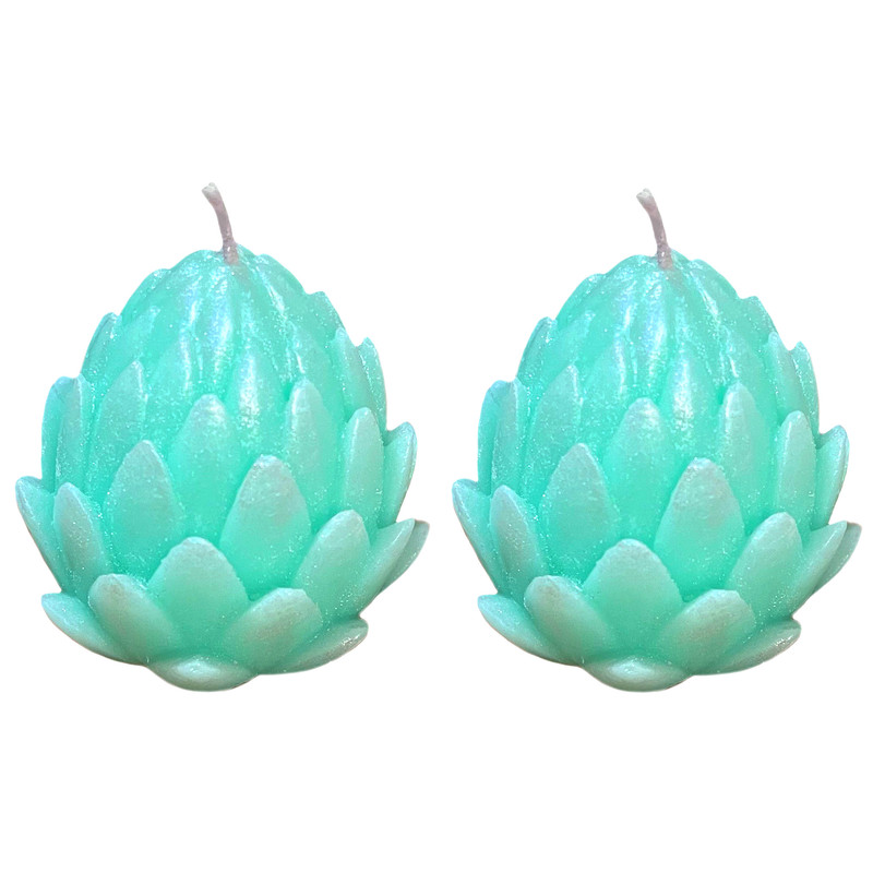 شمع دل تافته مدل لوتوس Del_DCA10 بسته دو عددی