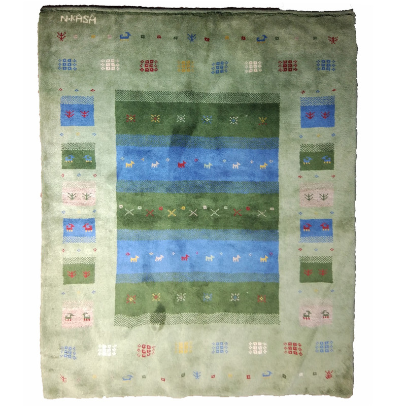 گبه دستبافت نرمین کسا کد NKP.C 205