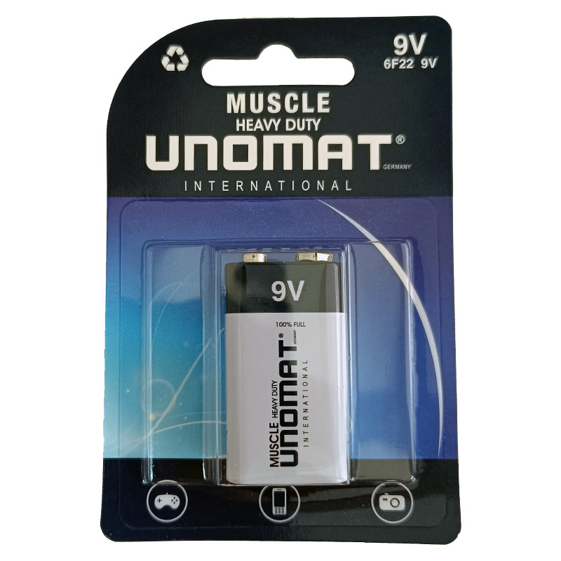باتری کتابی یونومات مدل 6F22-1