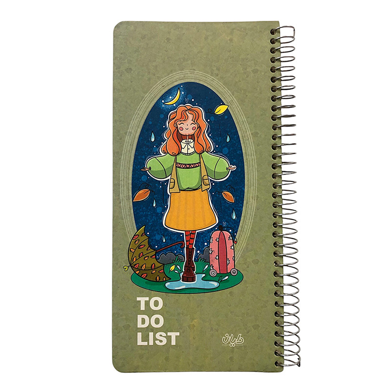 دفترچه یادداشت 100 برگ دایان مدل تودولیست طرح آنجل 01