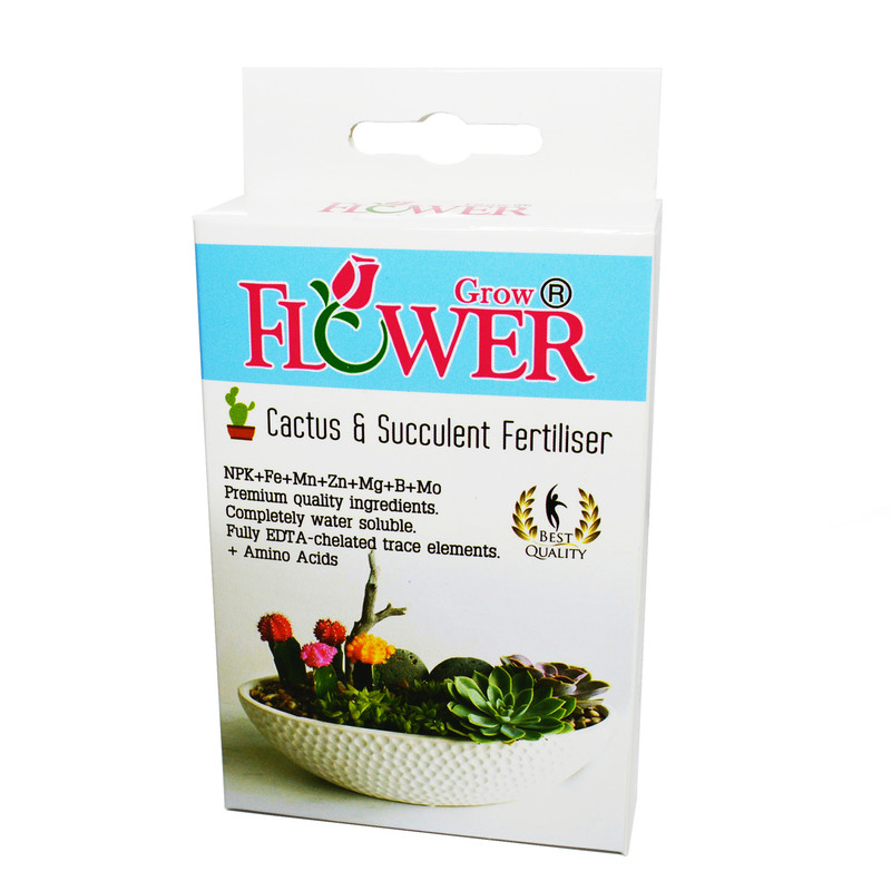 کود کاکتوس و ساکولنت فلاور گرو کد 02 وزن 80 گرم