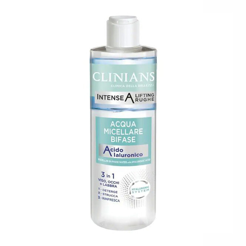 خرید و قیمت پاک کننده آرایش کلینیانس مدل دوفاز هیالورونیک اسید حجم 400 میلی لیتر