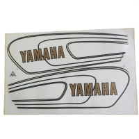برچسب باک موتور سیکلت مدل دولوکس مناسب برای یاماها 100 مجموعه دو عددی