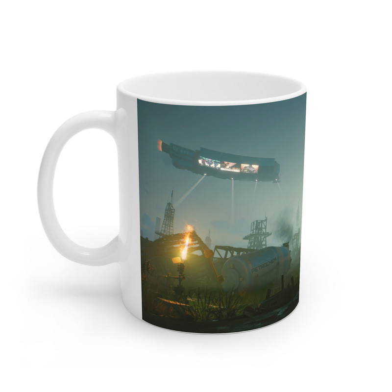 خرید و قیمت ماگ نورو استور طرح بازی سایبرپانک Cyberpunk 2077 Game کد NM6625