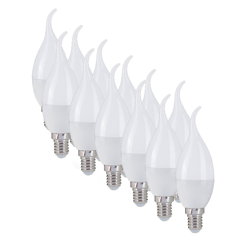 لامپ ال ای دی 6 وات مونلایت پایه E14 بسته 12 عددی