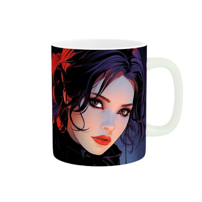 ماگ طرح دخترانه کد wall-7785