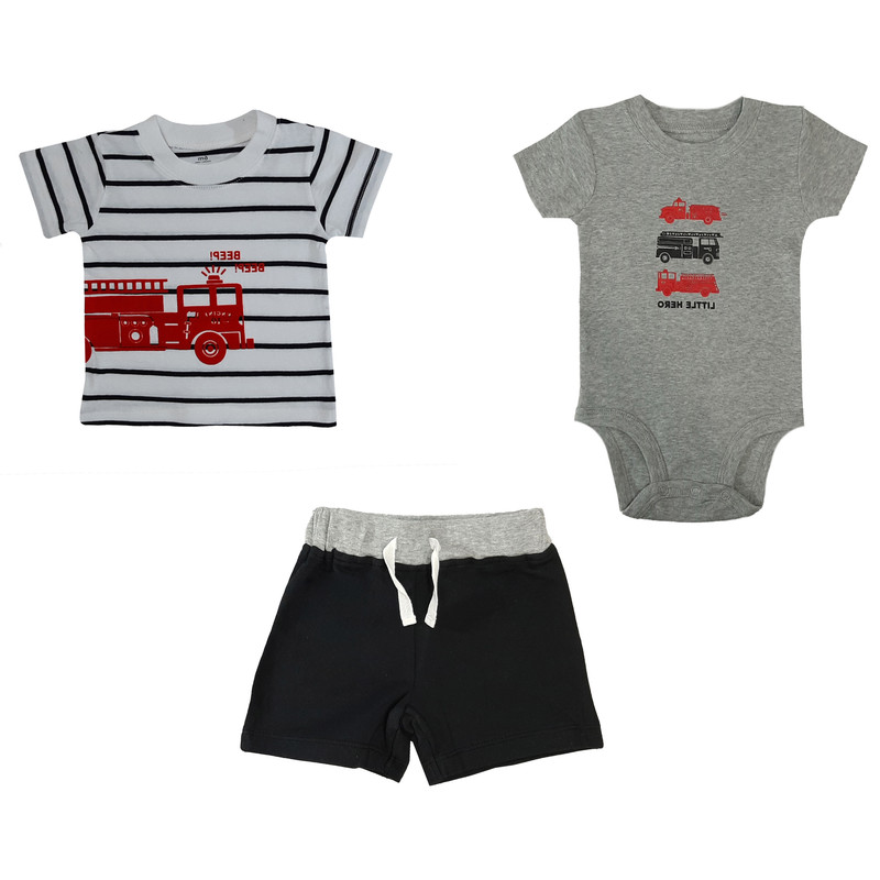 ست 3 تکه لباس نوزادی مدل 1630