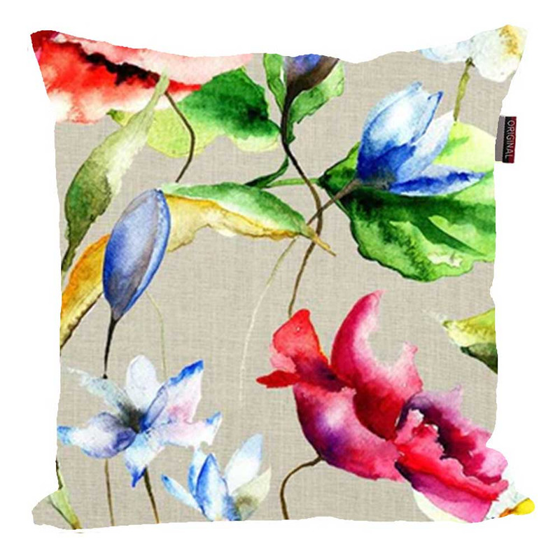 خرید و قیمت کوسن مدل برگ درختان کد 097