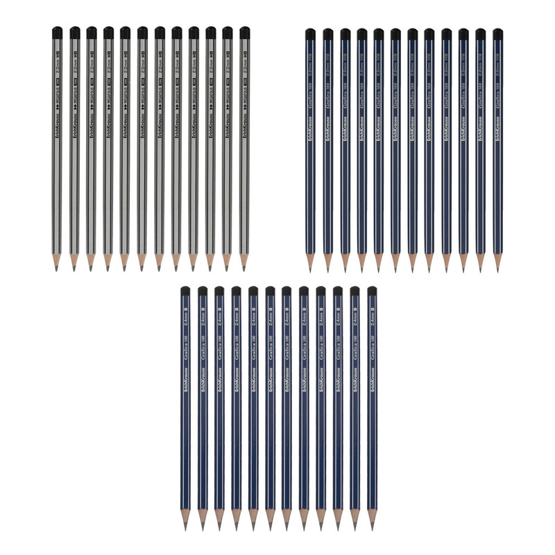 مداد مشکی اریک کراوزه مدل EK454689 بسته 36 عددی