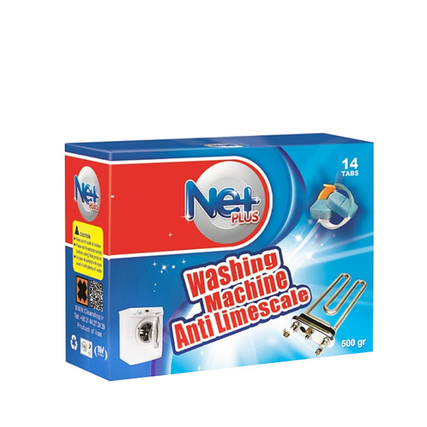 خرید و قیمت قرص جرم گیر ماشین لباسشویی نت پلاس کد 03 بسته 14 عددی