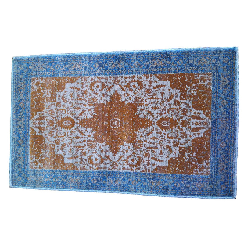 پادری ماشینی فرش رادین مدل پتینه هریس سایز 75x50 سانتی متر