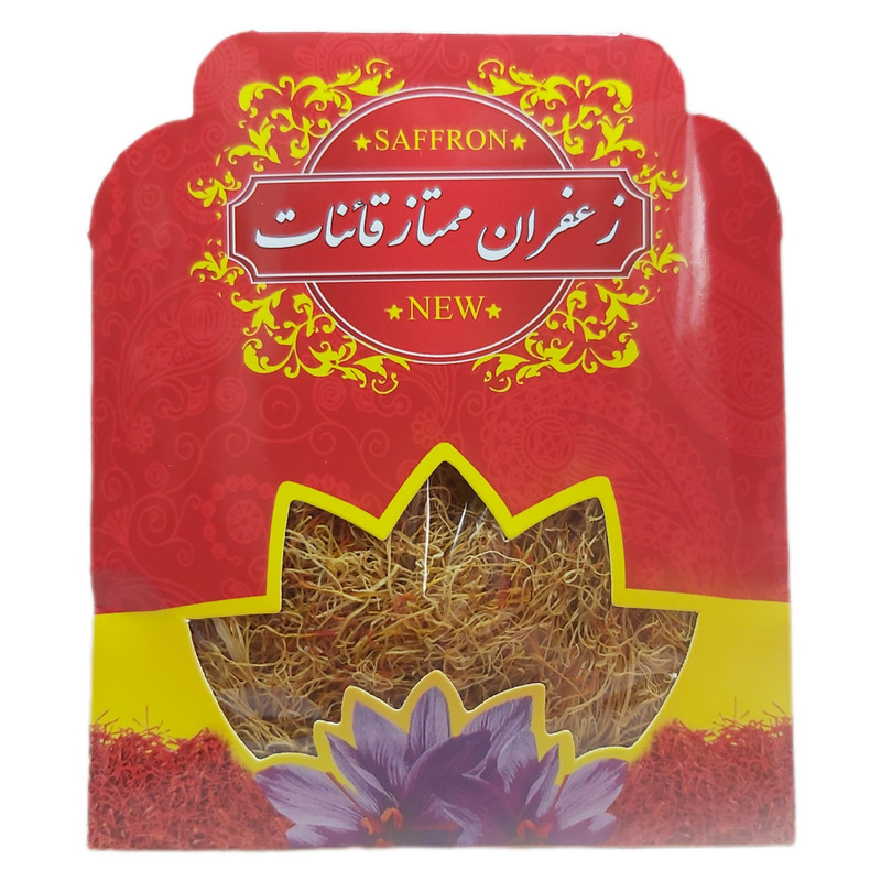 ریشه زعفران قائنات - 4.608 گرم بسته 5 عددی