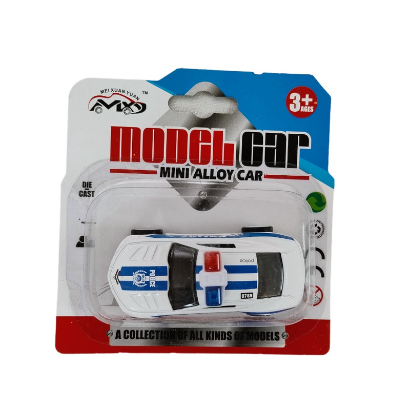 ماشین بازی مدل دودج طرح پلیس کد DP35