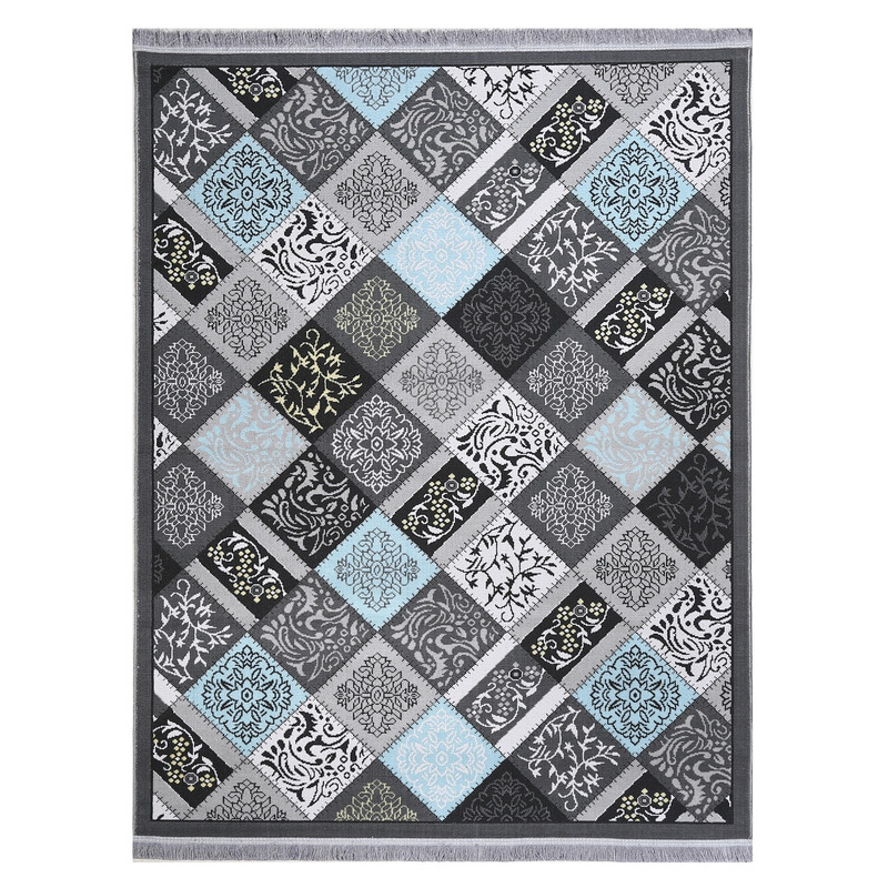 گلیم ماشینی دنیای فرش مدل جیران کد 1065