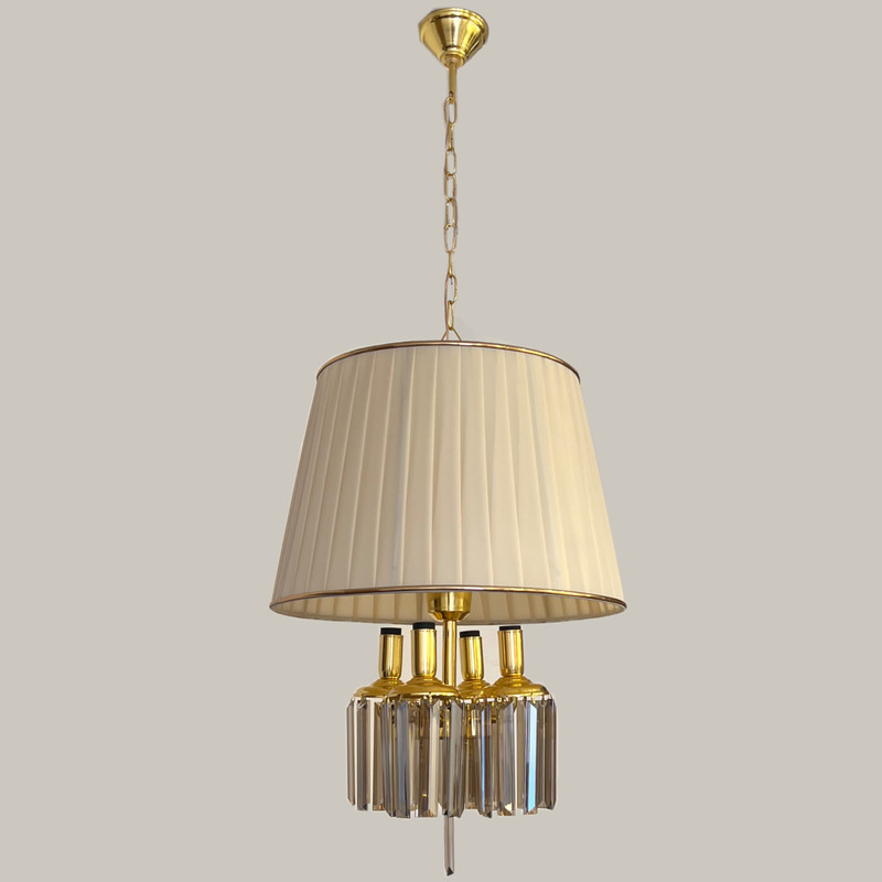 لوستر نورهام مدل شیدی کریستالی