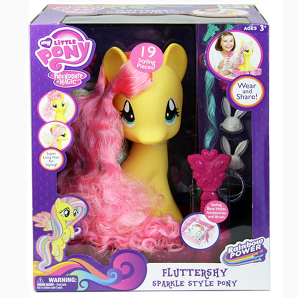 عروسک طرح اسب پونی مدل 999476 ارتفاع 31 سانتیمتر