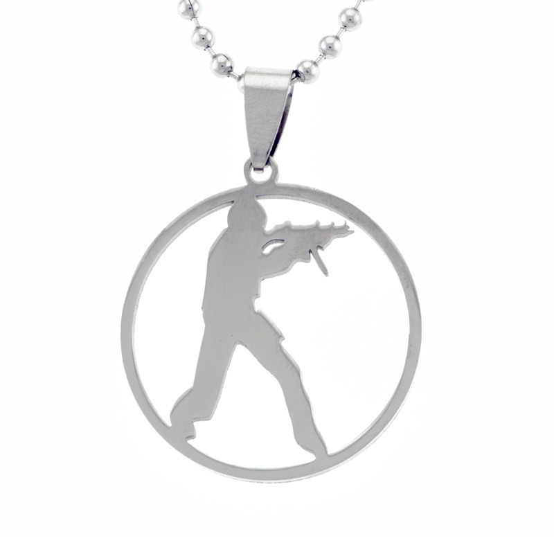 گردنبند مردانه برانت مدل بازی کانتر استرایک