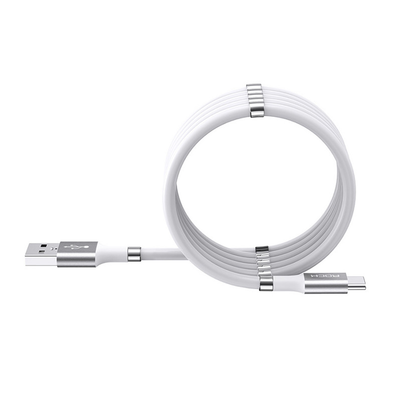 کابل تبدیل USB به USB-C راک مدل RCB0798 طول 1.8 متر