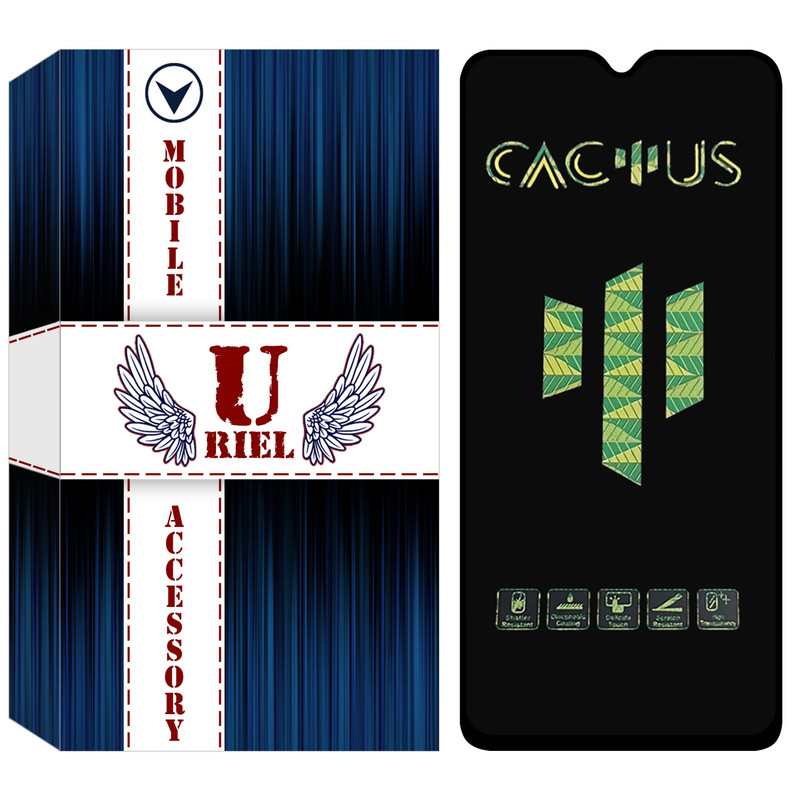 محافظ صفحه نمایش شیشه ای یوریل مدل Cactus مناسب برای گوشی موبایل سامسونگ Galaxy A16 4G