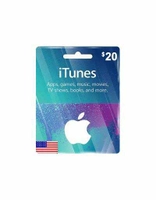 گیفت کارت اپل 20 دلاری 20 Apple iTunes Gift Card USA 20 Apple iTunes Gift Card USA