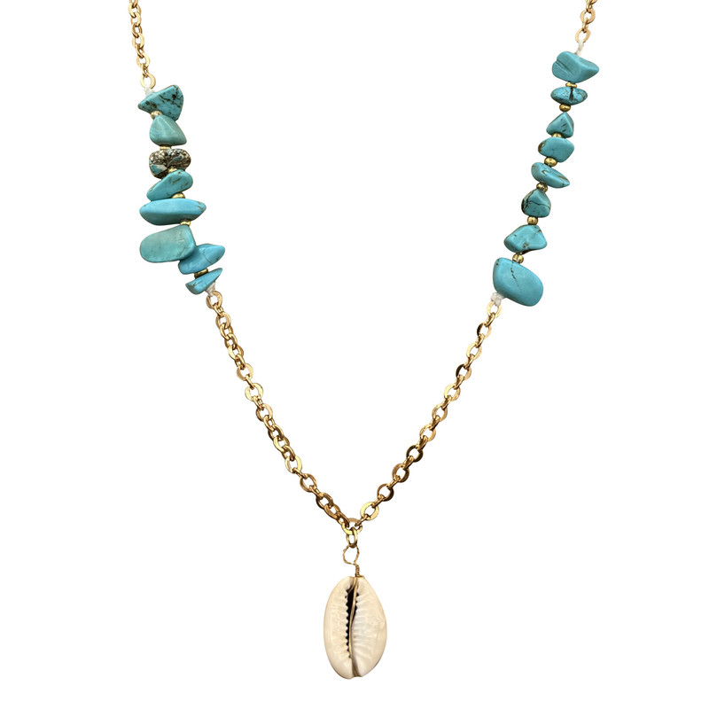 خرید و قیمت گردنبند زنانه سی اند ای مدل ساحلی بوهو