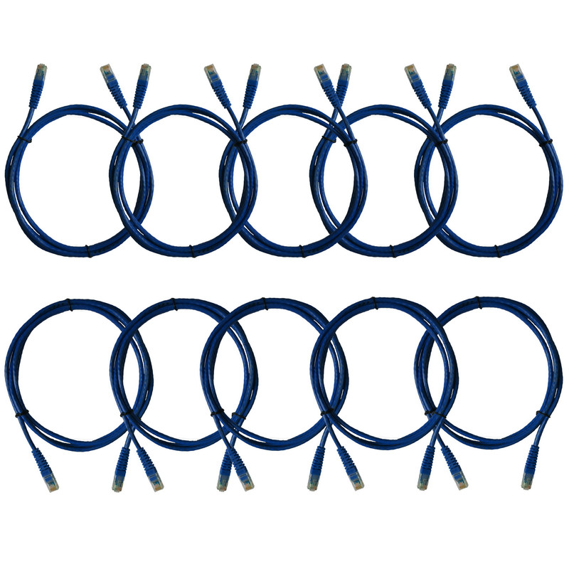 خرید و قیمت پچ کورد CAT5e کرونه مدل 6648307005 بسته 10 عددی