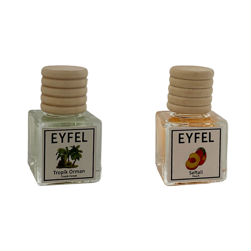 خرید و قیمت خوشبوکننده خودرو مدل جنگل استوایی و هلو حجم 10 میلی لیتر مجموعه 2 عددی