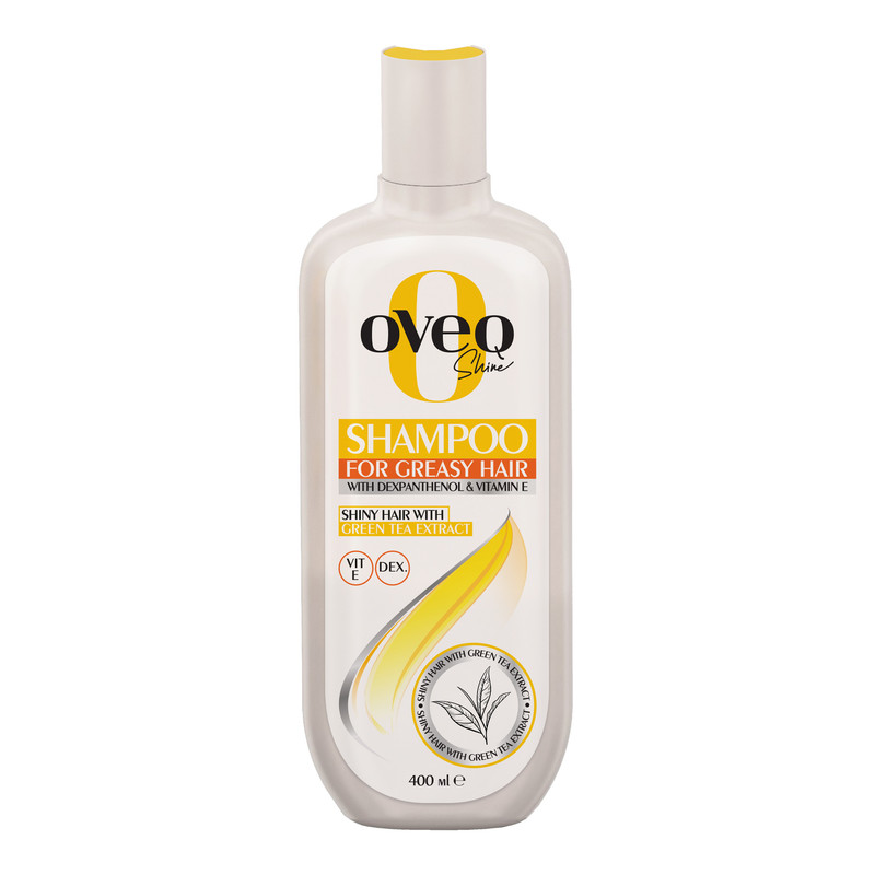 شامپو مو اوک شاین مدل چای سبز و عصاره لیمو حجم 400 میلی لیتر