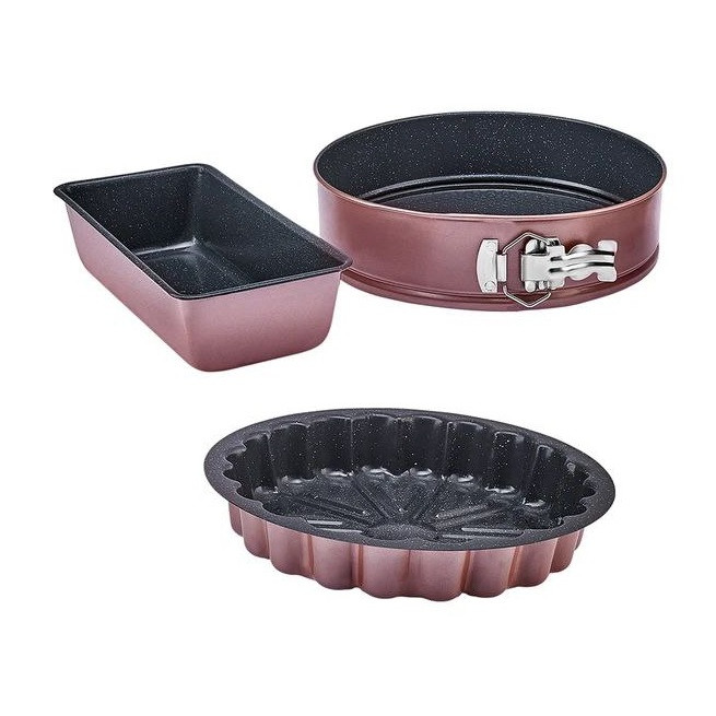 قالب کیک کاراجا مدل Nice mold مجموعه 3 عددی