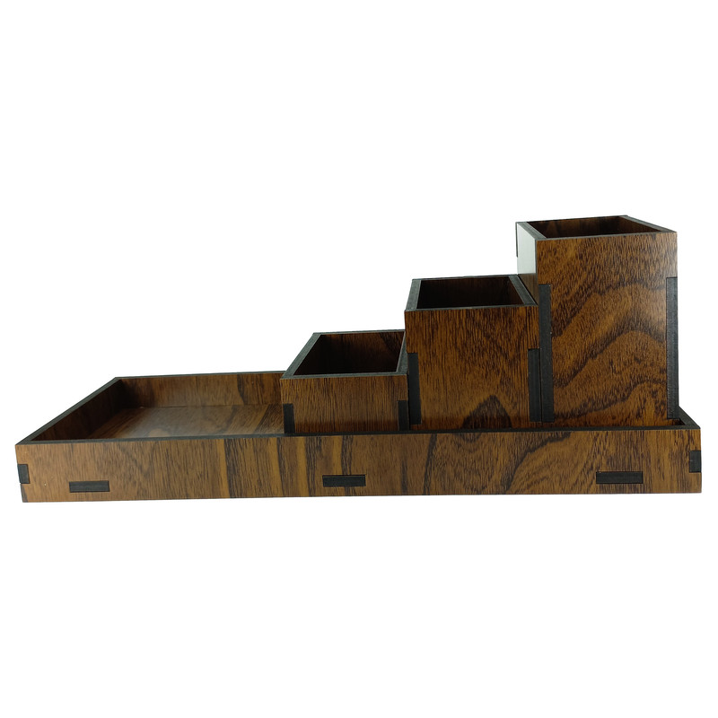 جامدادی رومیزی مستر راد مدل جنگل کد zanjan-2021 مجموعه 4 عددی