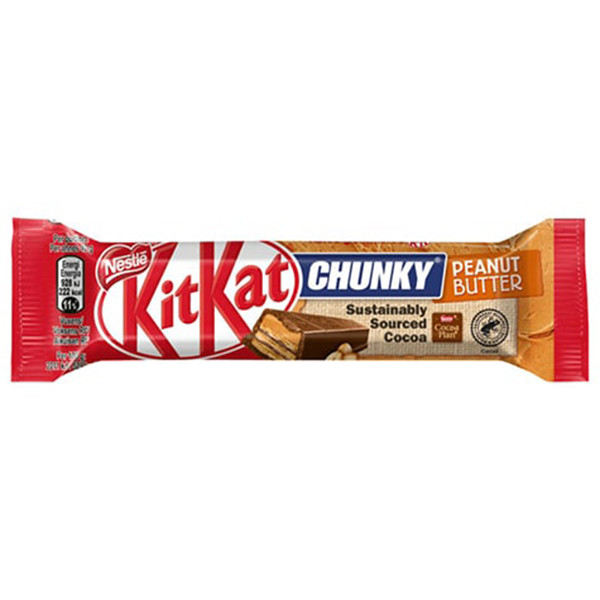 شکلات چانکی با مغز کره بادام زمینی کیت کت - 42 گرم